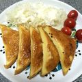 ほわいぴん's cooksnap of when they made カリッ！厚揚げのみそ焼き.