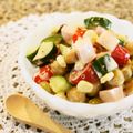 るるおか's cooksnap of when they made お豆ころりんサラダ.