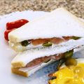 るるおか's cooksnap of when they made 生ハムとピクルスの欧風サンドイッチ.