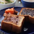 まみお✳'s cooksnap of when they made 簡単おやつに焼きチョコトースト.