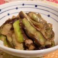 rie-tin's cooksnap of when they made 夏はレンチン第五弾！茄子のごま和え.
