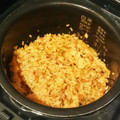 ぽんこ♡'s cooksnap of when they made 炊飯器で！まるごとトマトのチキンピラフ.