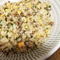 emi83☆'s cooksnap of when they made 挽肉炒飯.