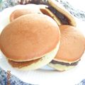 momopretty's cooksnap of when they made コノえもんどら焼き.