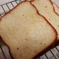 くぅぽん☆'s cooksnap of when they made ノンバター♪ふわふわ食パン!離乳食にも♪.