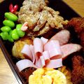 rahoo's cooksnap of when they made お弁当に♪ハムでお花♡♡.