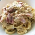 ナガヲ's cooksnap of when they made フライパンひとつで簡単カルボナーラ♪.