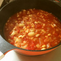 ゆりむす's cooksnap of when they made ダイエット☆大豆とトマトが主役のスープ.