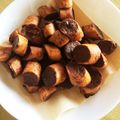 take♪aki♪'s cooksnap of when they made 簡単！しみチョコ！お麩バージョン！.