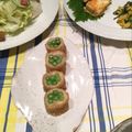 ナピト's cooksnap of when they made にんにくの芽と豚肉の巻き巻きロールフライ.