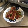 sakiin's cooksnap of when they made ピーマンの肉詰め✳.