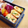なゆほ's cooksnap of when they made 和風でも中華風でも！えびねぎ卵焼き.