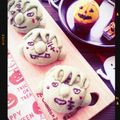 ＴＷＯＨＥＡＲＴＳ's cooksnap of when they made ハロウィン☆フランケンシュタインのパン.