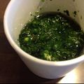 kurikuri's cooksnap of when they made 大葉でしそベーゼ.