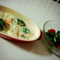 ＊アベリ＊'s cooksnap of when they made サーモンとブロッコリーのクリーム煮.