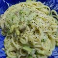 akitanko's cooksnap of when they made アボカドクリームパスタ.