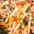 チップnデール's cooksnap of when they made 簡単美味しい 豚肉 チンジャオロース.