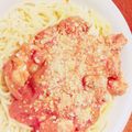 はっぴーえだまめ's cooksnap of when they made チキンのトマトクリームパスタ.