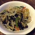 peilian's cooksnap of when they made もやし&パプリカの海苔あえ♪.