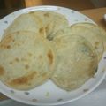 しみち。's cooksnap of when they made 餃子の餡で作る「餡餅（シャンピン）」.