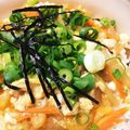 とゆしる's cooksnap of when they made 豆腐のふわふわ卵とじ丼◆.