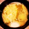 りさぴ✳︎'s cooksnap of when they made もやしとわかめの溶き卵味噌汁♪.