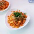Ruri03's cooksnap of when they made キムチクリーム焼きうどん.
