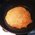 ひひろち's cooksnap of when they made もっちり 素麺入りお好み焼き風.