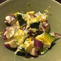 tomomani's cooksnap of when they made レンジで☆さつまいもとかぼちゃの秋サラダ.