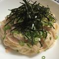 natume818's cooksnap of when they made クリーミーめんたいこうどん♪.