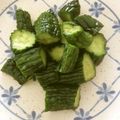 のん姫７'s cooksnap of when they made きゅうりの焼酎からし漬け.