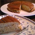 すみれ畑's cooksnap of when they made しっとり♪簡単バナナすふれケーキ.