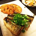 miumiuymym's cooksnap of when they made サンマとレンコンのカレー照り焼き.