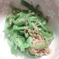 ちぃママ☆ミ's cooksnap of when they made ピーマンとさきいかの和え物.