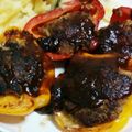 ニャンちゅう23's cooksnap of when they made パプリカの肉詰め焼き.