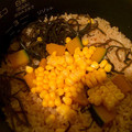 ぼんつぼ's cooksnap of when they made かぼちゃとコーンの炊き込みご飯♪.