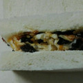 kyokoha's cooksnap of when they made たっぷり海苔と照り焼き風卵のサンド.