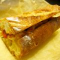 クックあこ's cooksnap of when they made 簡単コンビーフとチーズのバゲットサンド.