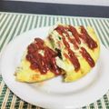 ranmao☆'s cooksnap of when they made ポテトとトマトのスパニッシュオムレツ♪.