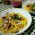 シャア専用料理長's cooksnap of when they made 簡単！あさりの酒蒸しスパゲティ.