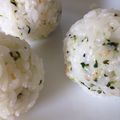 水ようかん。's cooksnap of when they made ハマる味♥チーズと青菜のおにぎり☺.