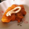 まきを。's cooksnap of when they made 捨てたらアカン!カボチャのワタから揚げ.