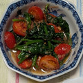 ellie21's cooksnap of when they made 病みつき!トマトほうれん草の和風ナムル.