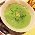 chocomerin's cooksnap of when they made ほうれん草のクリーミー☆ポタージュ.