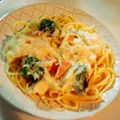 ＊アベリ＊'s cooksnap of when they made サーモンとブロッコリーのクリーム煮.