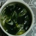 ma___111's cooksnap of when they made ★簡単中華風ねぎｽｰﾌﾟ★.
