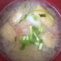 ゆうたんゆう's cooksnap of when they made 白玉味噌汁.