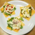 ナツキ＠D　LOVE's cooksnap of when they made クリスマス☆星のサラダ.