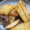 morio28's cooksnap of when they made ジャガイモと角切り牛肉の甘辛煮.