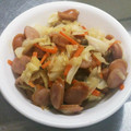 ＹＫＮ４．３'s cooksnap of when they made お弁当に◎ウインナーと野菜のマヨぽん炒め.